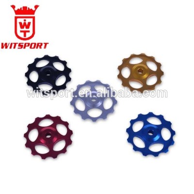 witport red 13 T aluminum mtb rear derailleur pulley