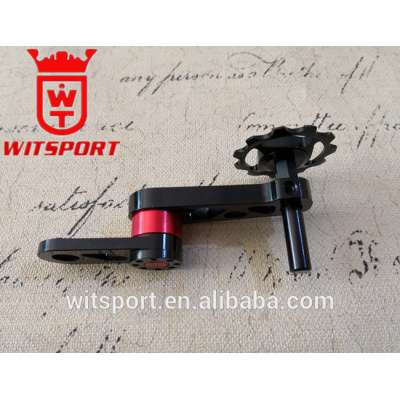 OEM CNC anodized colorful chain tensioner for folding bicycle/bike